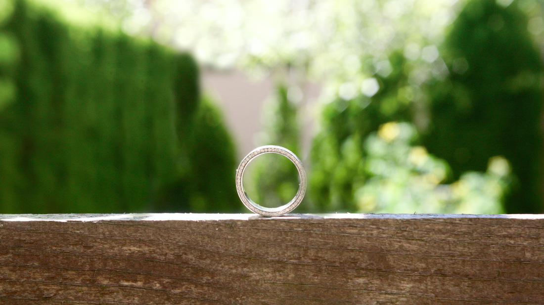 Rachel Brooks Custom Fine Jewelry Mens Wedding Band With Hidden Diamond Accents